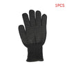 Non-slip Gloves for Hairdressing Double Bead Perm Curling Iron Hair Straightener High Temperature Insulated Barbecue Gloves