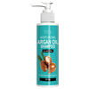 Moroccan Argan Oil Shampoo, Containing Natural Aloe Vera Moisturizing Formula, Suitable for Both Men and Women, Rich in Foam, Refreshing and Non-Greasy, Nourishes Hair, Makes It Shiny and Smooth
