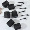 12Pcs/Set Air Bar Curling Iron Tube Self-Adhesive Magic Roll and Bangs Hair Clip Curling Styling Tool