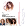 Mini 9mm Hair Curling Iron Ceramic Electric Curler Wand Professional Salon Styling Tool Small Curling Tongs Crimping Iron