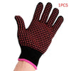 Non-slip Gloves for Hairdressing Double Bead Perm Curling Iron Hair Straightener High Temperature Insulated Barbecue Gloves