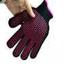 Non-slip Gloves for Hairdressing Double Bead Perm Curling Iron Hair Straightener High Temperature Insulated Barbecue Gloves