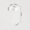 Wall-Mount Holder for Dyson Airwrap Styler Hair Curling Suitable Various Curly Hair Sticks Iron Aluminum Organizor Storage Rack