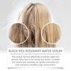 West Month Hair Growth Serum Black Rice Rosemary for Hair Loss Treatment Bald Head Hair Regrowth Black Sesame Seeds Essence 30ml