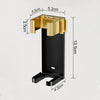 Wall-Mount Holder for Dyson Airwrap Styler Hair Curling Suitable Various Curly Hair Sticks Iron Aluminum Organizor Storage Rack