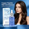 Copper Peptide Hair Serum for Dry Damaged Hair Strengthen Nourishing Scalp Reduce Breakage Anti-Frizz Refreshing Hair Serum