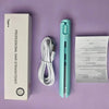 Mini Cordless Hair Straightener And Curler Portable Travel Hot Tool Cordless USB Charging Straight Curl Support ﻿